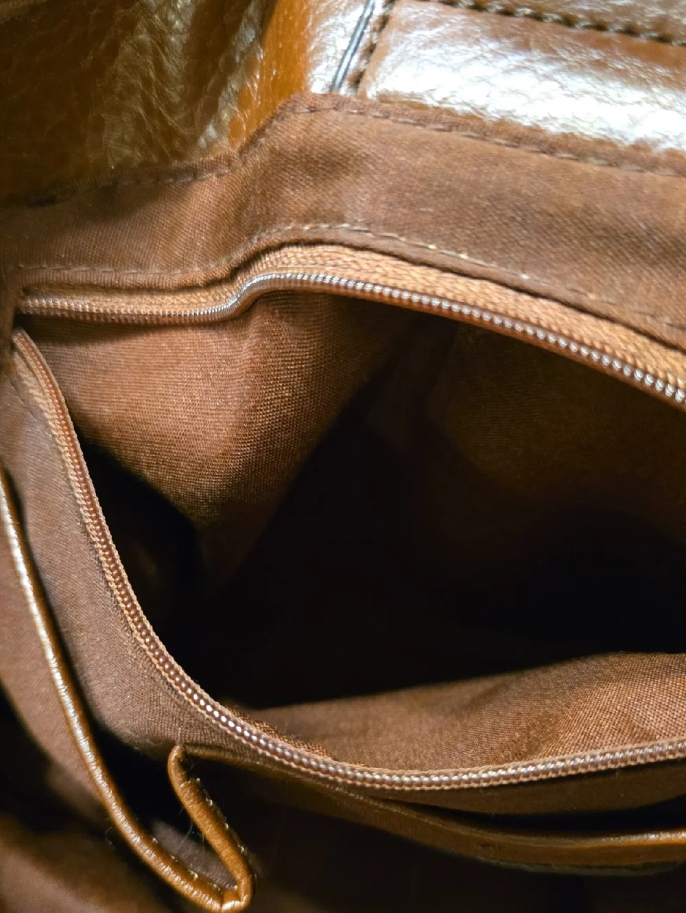 ETIENNE AIGNER Brown Leather-Trim Patterned Tote Bag - Picture 7 of 7